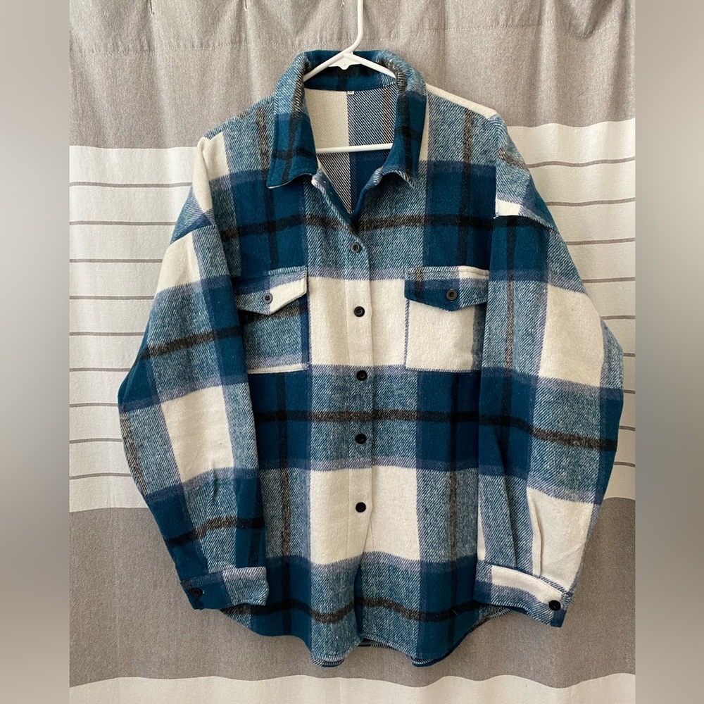 Plaid Shacket - Picture 2 of 10